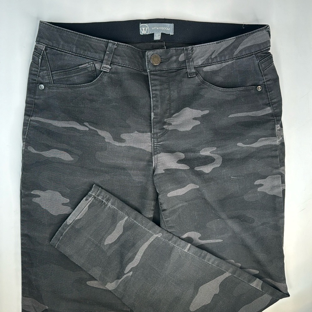 Wit & Wisdom Ab’solution High Waist Camouflage Ankle skinny jeans - Picture 16 of 16